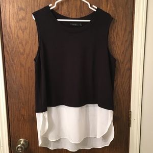 Apt. 9 Black Knit Sleeveless Top